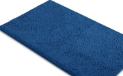 Rectangle Microfiber Bathroom Rug, 24x36 inch, Blue